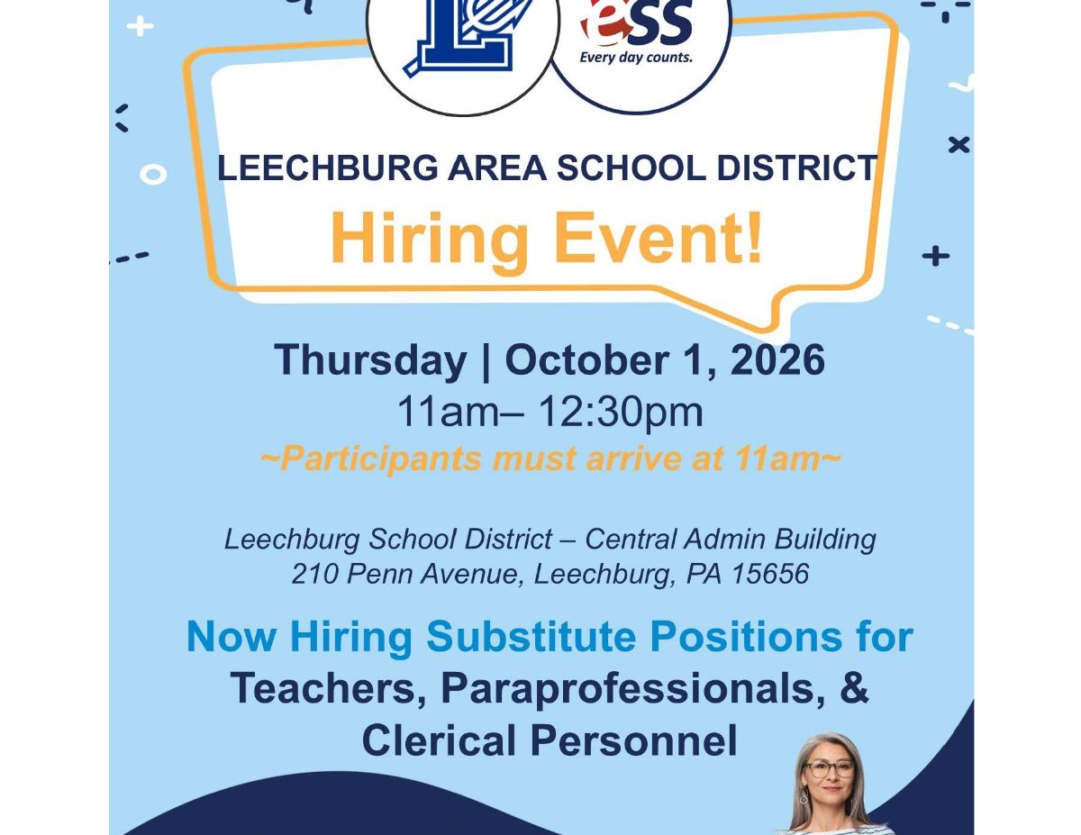 Substitute Hiring Event- 10/1/26- 11:00 AM - 12:30 PM